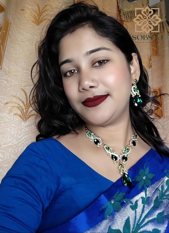 Diamond Cut Crystal Party Set ( Green )
