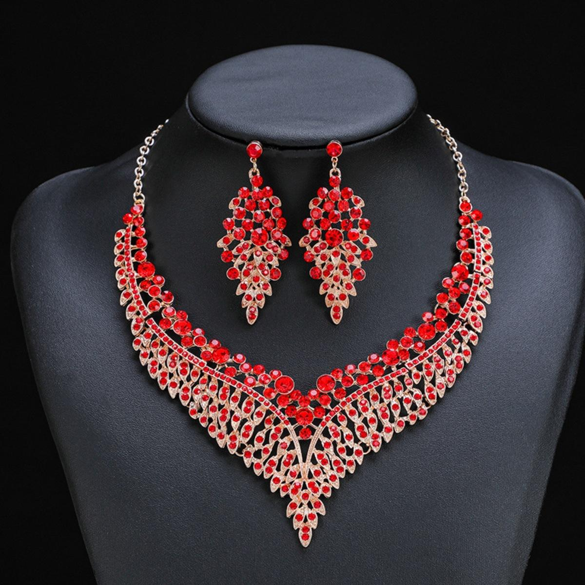 Diamond Cut Necklace (ইম্পেরিয়াল রেড)