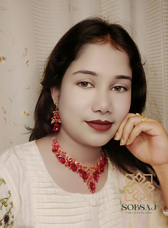 Diamond Cut Crystal Party Set ( Red)